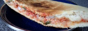 Gefülltes Focaccia (ohne Backofen)